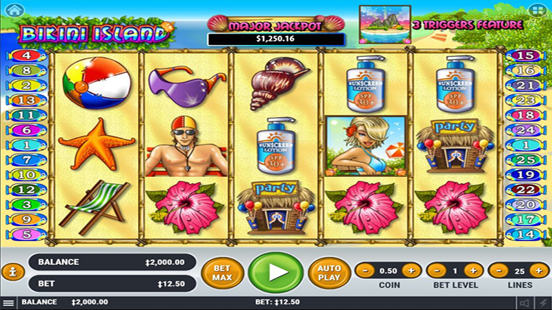 Bikini Island Deluxe-"Slots"