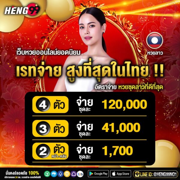 เว็บหวยออนไลน์ยอดนิยม -"Popular online lottery website"